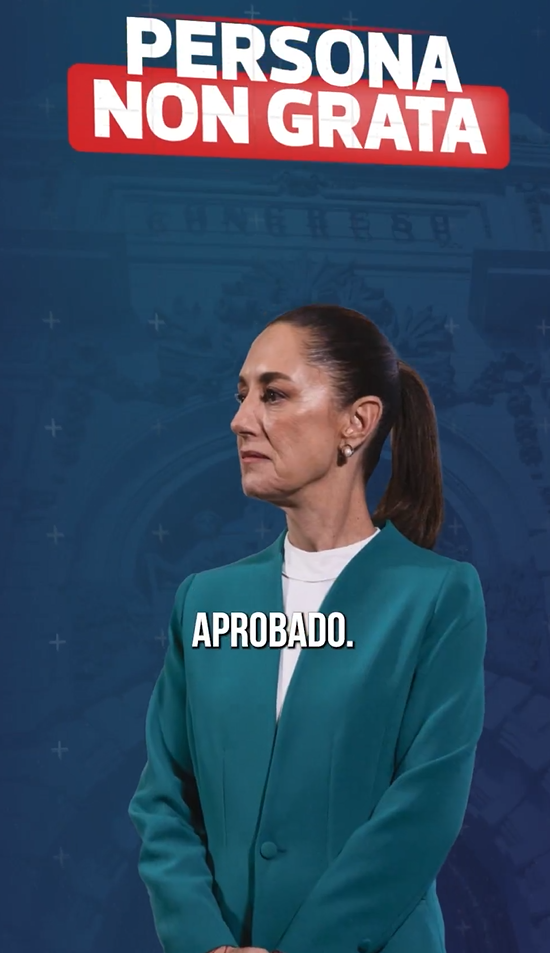 Imagen de Y el congreso del Perú declara como persona non grata a la presidenta de México Claudia Sheinbaum. El motivo: Su inaceptable injerencia en asuntos internos del Perú. Todo esto por dar asilo a Betssy Chávez en la embajada de México en ese país.